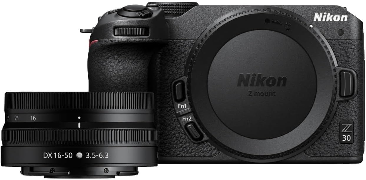 Nikon Z30 Kit - Compact Mirrorless Camera with 16-50mm Lens - Image 1