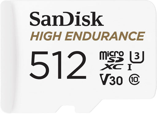 SanDisk High Endurance MicroSD Card (512GB, SDSQQNR-512G) - 1