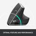 Logitech MX Vertical Advanced Ergonomic Mouse - Comfort & Precision (910-005449) - Image 4