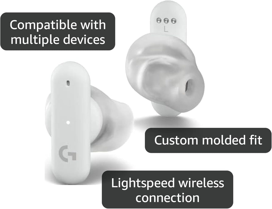 Logitech G FITS True Wireless Gaming Earbuds - Customizable Comfort & Sound - Image 12