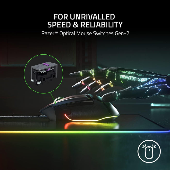 Razer Basilisk V3 RGB Gaming Mouse - Customizable Ergonomic Design - Image 7