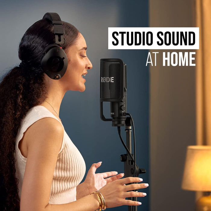 Rode NT-USB+ USB Microphone - High-Quality Studio Recording Microphone - Image 7