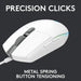 Logitech G102 Light Sync Gaming Mouse - Customizable RGB Lighting - White - Image 5