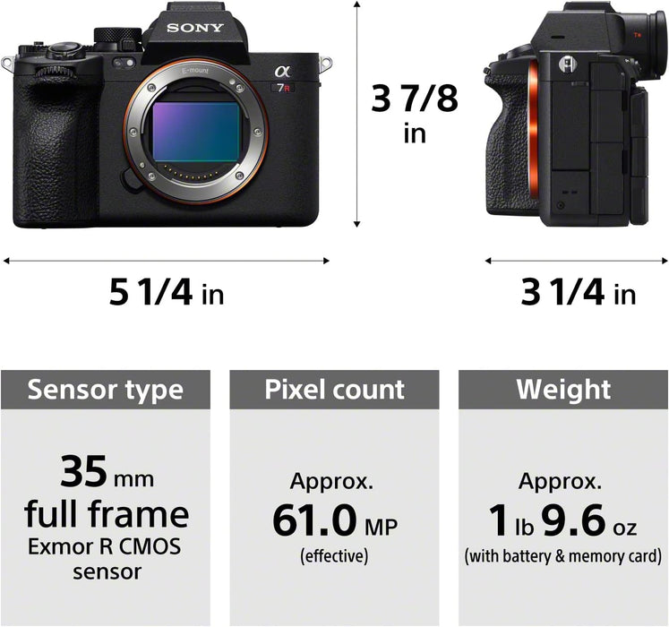 Sony A7R Mark V Body - 61MP Full-Frame Mirrorless Camera - Image 9
