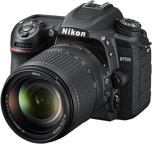 Nikon D7500 Digital Camera Kit - 20.9MP DSLR with 18-140mm Lens - Image 1