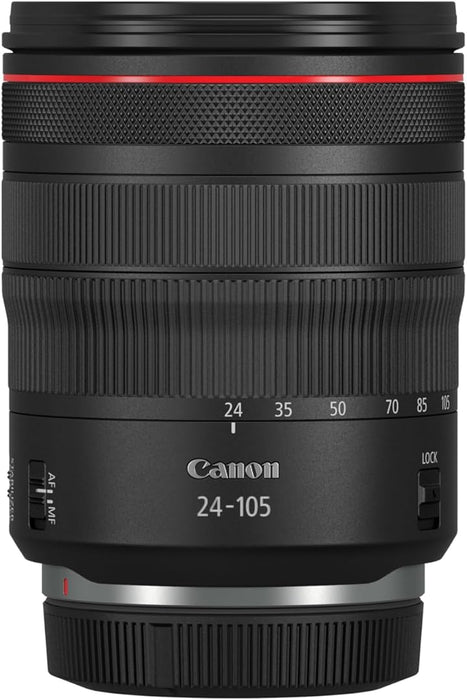 Canon RF 24-105mm f/4L IS USM Lens - Versatile Full-Frame Zoom Lens