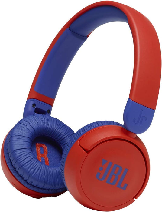 JBL JR310BT Wireless Kids On-ear Headphones - Red - Image 1