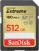 SanDisk SD Extreme Class 10 UHS-I Memory Card - 512GB High-Speed Storage - Image 1