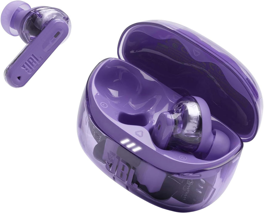 JBL Tune Beam True Wireless Earbuds - Ghost Edition in Mauve - Image 3