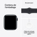 Apple Watch SE 2 40mm GPS (MXE73, Midnight Aluminium Midnight Sport Band, S/M) - 2