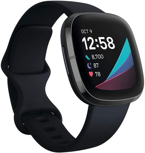 Fitbit Sense GPS Smartwatch (FB512) (Carbon / Graphite Stainless Steel) - 2