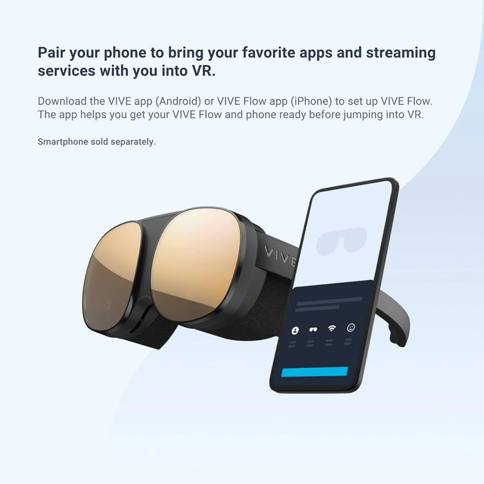 HTC Vive Flow VR Glasses - Compact Virtual Reality Experience - Image 10