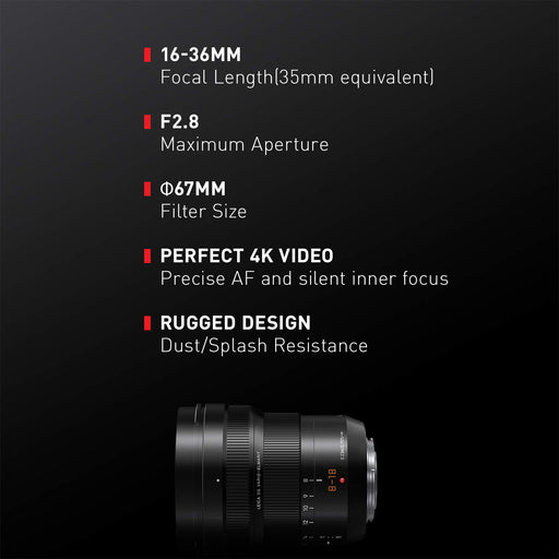 Panasonic Leica DG Vario-Elmarit 8-18mm f/2.8-4 ASPH. Lens (H-E08018) - 2