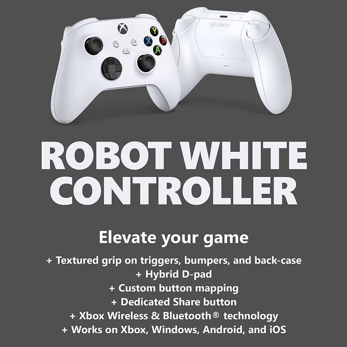 Microsoft Xbox Wireless Controller (White) - 3