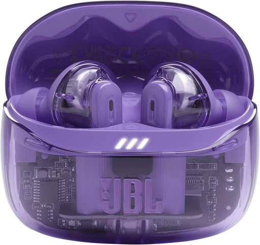 JBL Tune Beam True Wireless Earbuds - Ghost Edition in Mauve - Image 2