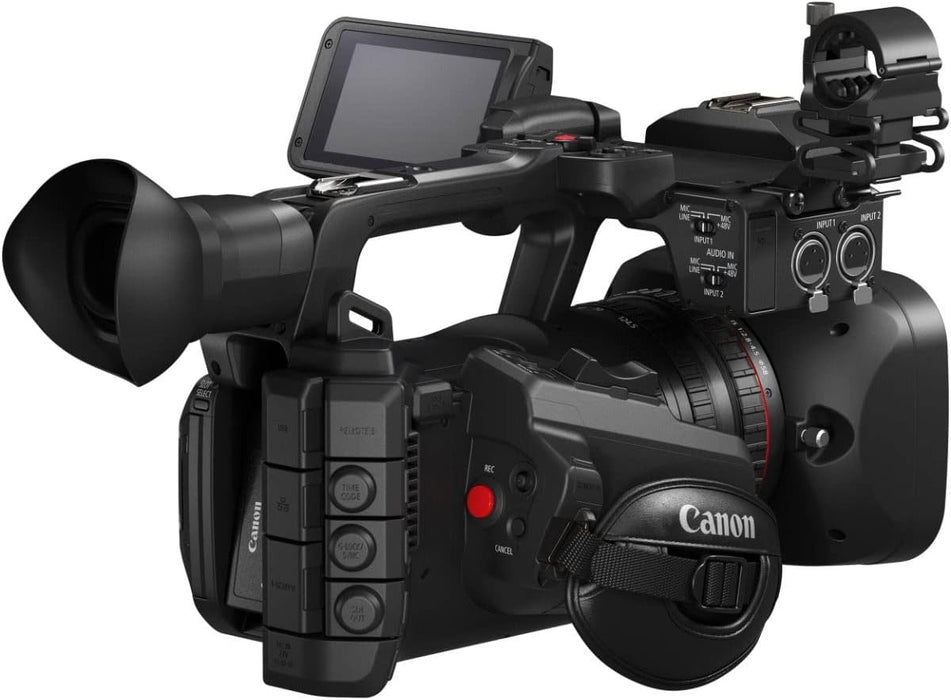 Canon XF605 UHD 4K HDR Pro Camcorder - Professional Video Recording - Image 2