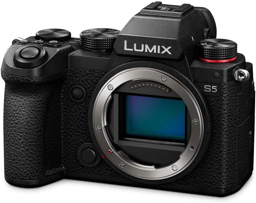 Panasonic Lumix S5 4K 60P Full Frame Mirrorless Camera - Black - Image 2