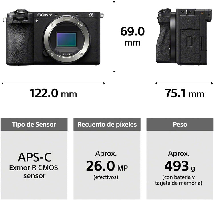 Sony A6700 Mirrorless Camera - 26MP Compact Body with 4K Video - Image 4