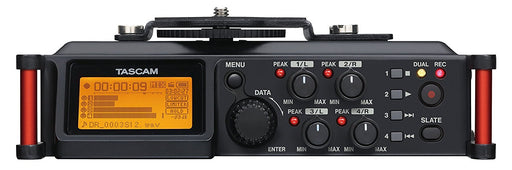 Tascam DR-70D 6-Input / 4-Track Multi-Track Field Recorder with Onboard Omni Microphones - 2