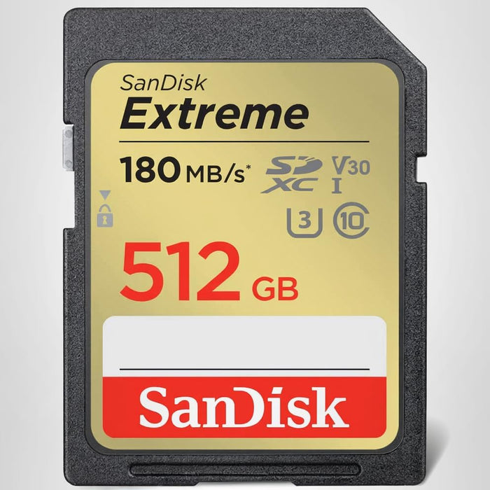 SanDisk SD Extreme Class 10 UHS-I Memory Card - 512GB High-Speed Storage - Image 7