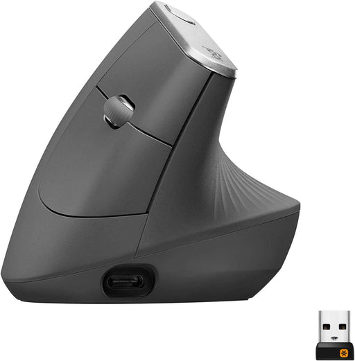 Logitech MX Vertical Advanced Ergonomic Mouse - Comfort & Precision (910-005449) - Image 1
