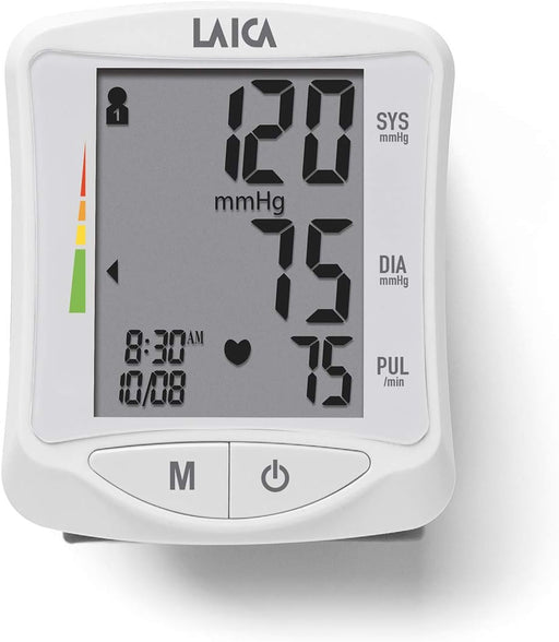 Laica Bm1006 Digital Wrist Blood Pressure Meter White - 2