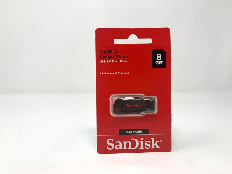 SanDisk Cruzer Blade 8GB USB Flash Drive - Compact Storage Solution (SDCZ50-008G-B35) - Image 4