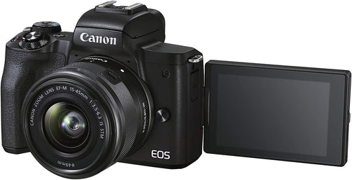 Canon EOS M50 Mark II LTD Edition Bundle (Black) (Includes EF-M 15-45mm & EF-M 22mm Lens) - 6