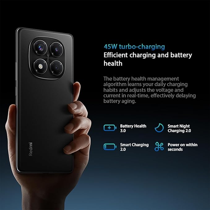 Redmi Note 14 Pro - 512GB Storage, 12GB RAM, 4G Smartphone in Blue - Image 10