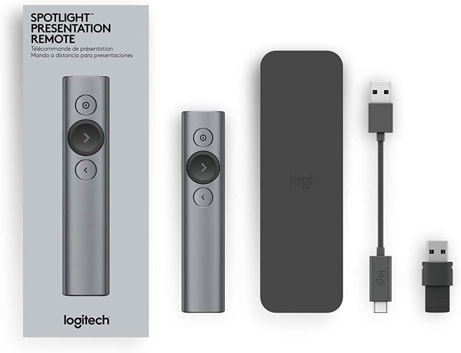 Logitech Spotlight Presentation Remote - Advanced Wireless Presenter (910-004865) - Image 9