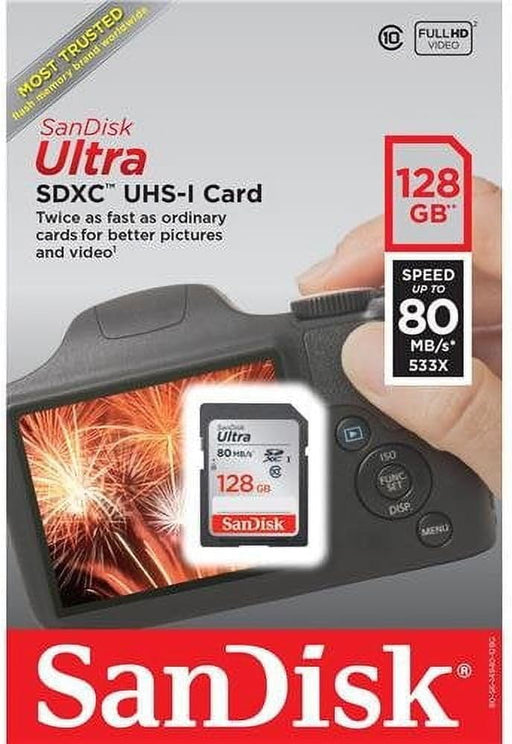 SanDisk Ultra SDXC UHS-1 Class 10 128GB Memory Card - 48MB/s Speed - Image 2