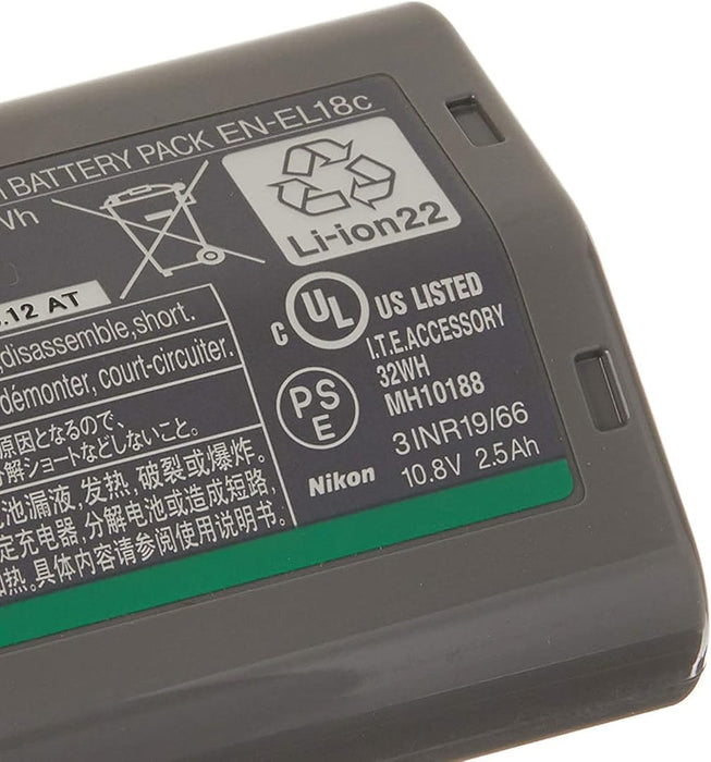 Nikon EN-EL18C Rechargeable Lithium Battery - High Capacity & Performance - Image 5