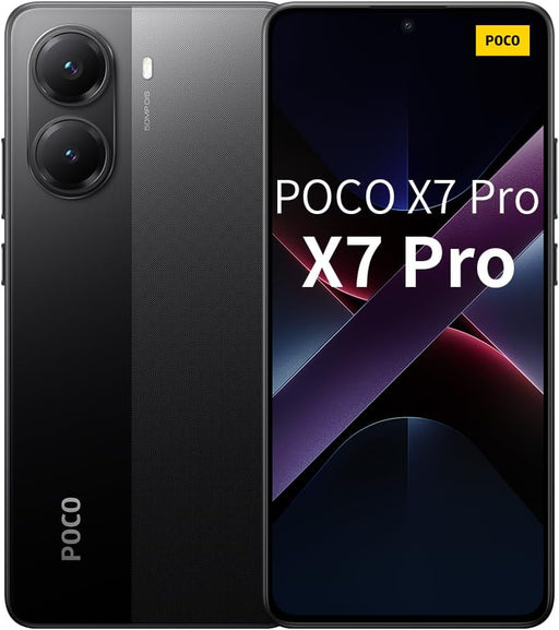 Poco X7 Pro 5G Smartphone - 256GB Storage, 12GB RAM, Black - Image 1