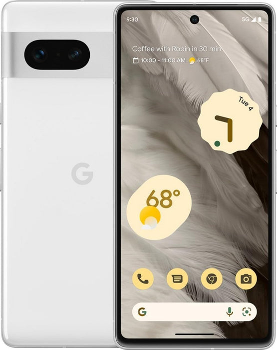 Google Pixel 7 Smartphone - 128GB Storage, 8GB RAM, Snow Color - Image 1