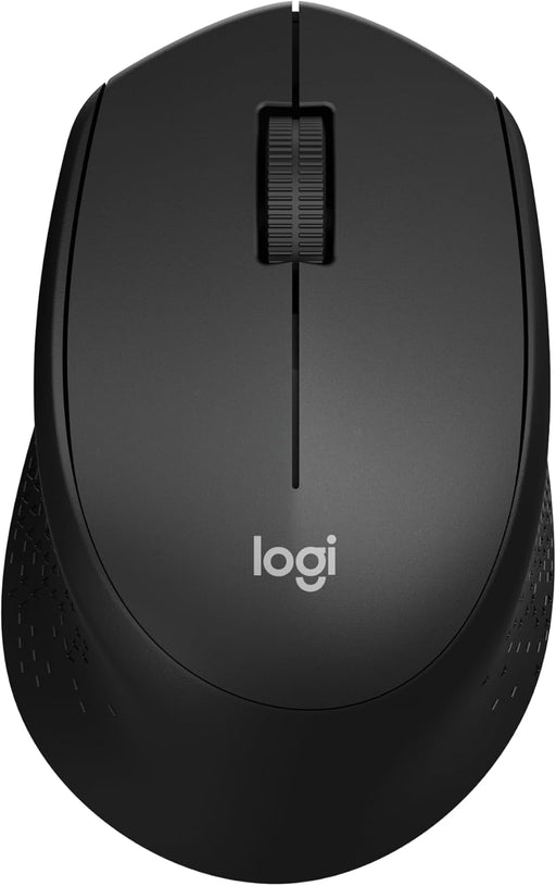 Logitech M3301 Silent Plus Wireless Mouse - Ergonomic Design, Black - Image 1