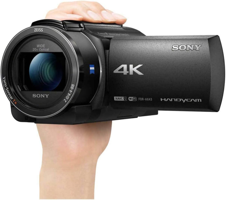 Sony FDR-AX43A Camcorder (Black) - 7