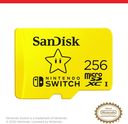 SanDisk UHS-I microSDXC for Nintendo Switch - 256GB High-Speed Storage - Image 2
