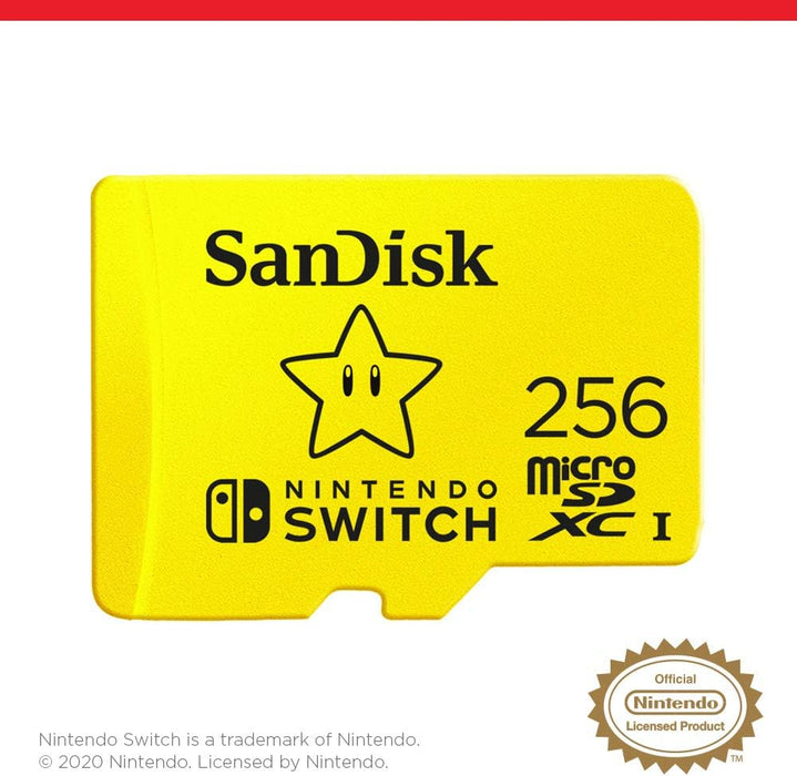 SanDisk UHS-I microSDXC for Nintendo Switch - 256GB High-Speed Storage - Image 2