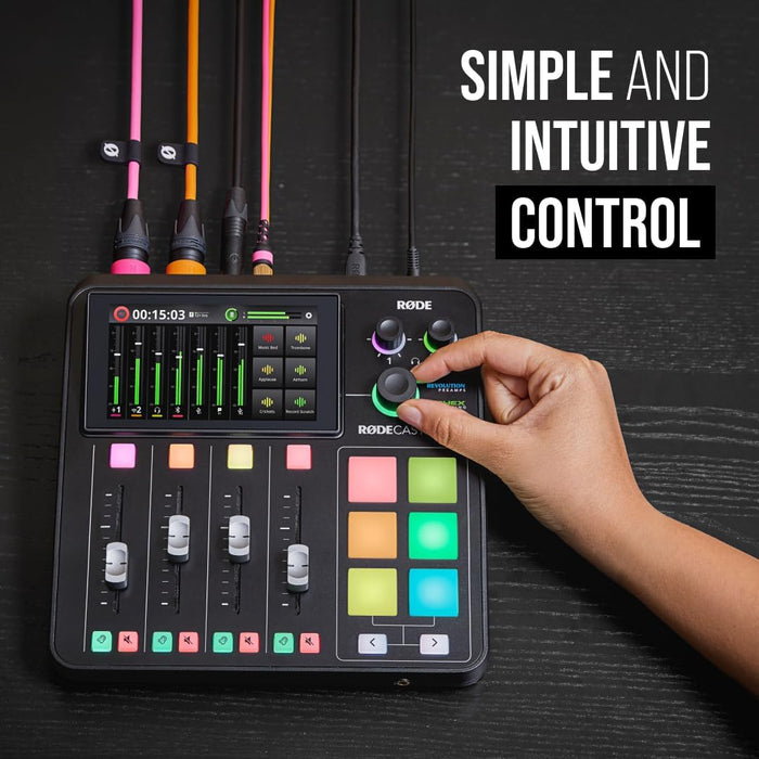 Rode RODECaster Duo Integrated Audio Production Studio - Black - Image 7