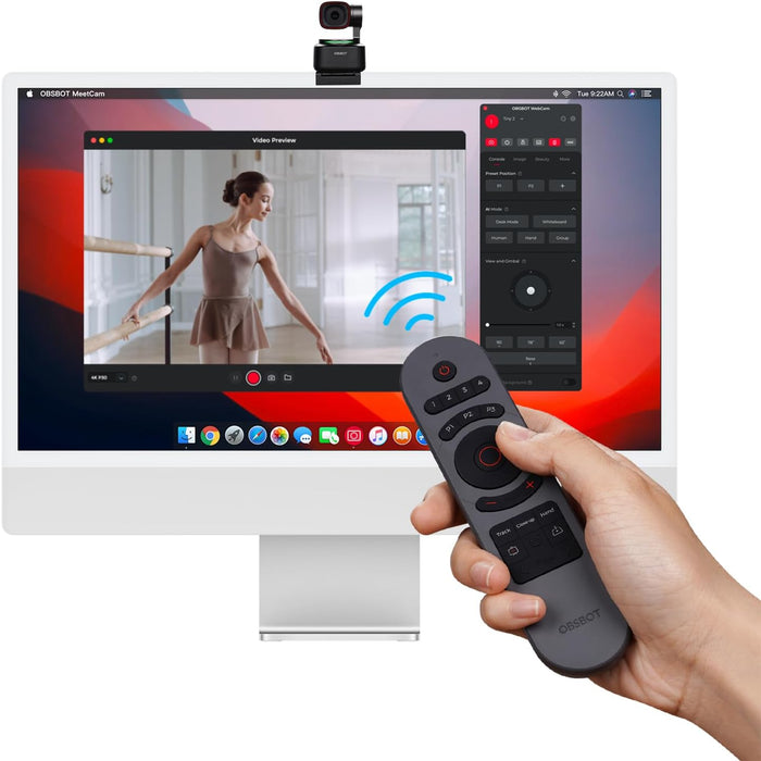 OBSBOT Tiny Series Remote - Intelligent Camera Control - ORB-2209-CT - Image 9