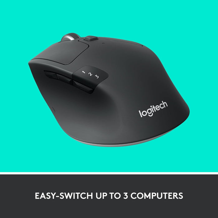 Logitech M720 Wireless Triathlon Mouse - Versatile Multi-Device Connectivity - Image 8