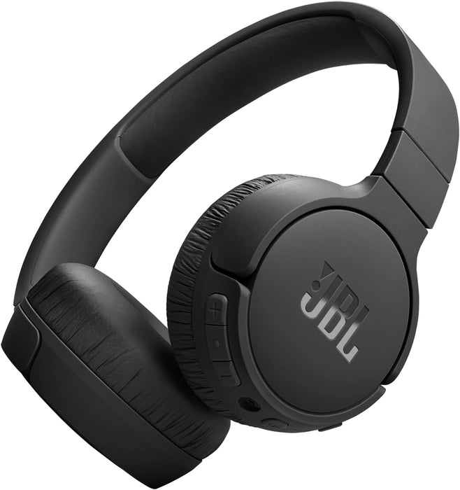 JBL Tune 670NC Wireless On-Ear Headphones - Active Noise Cancelling, Black - Image 1