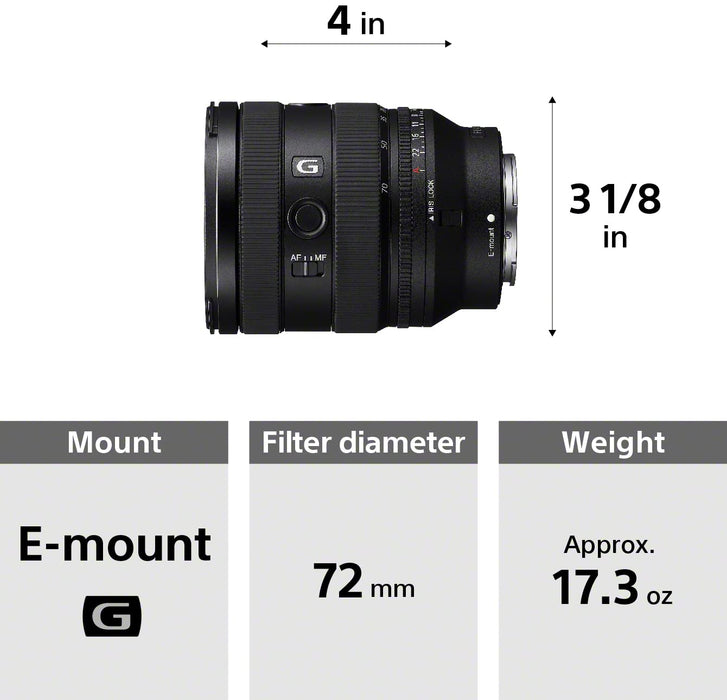 Sony FE 20-70mm F/4 G Lens (SEL2070G) - 4