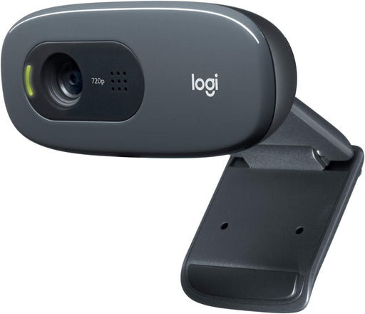 Logitech C270 HD Webcam - 720p HD Video with Built-in Microphone - Image 1