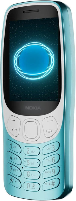 Nokia 3210 Flip Phone - Stylish Scuba Blue Design, Model TA-1618 DS - Image 3