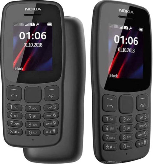 Nokia 106 Ta-1114 Ds 4gb Black  - 1