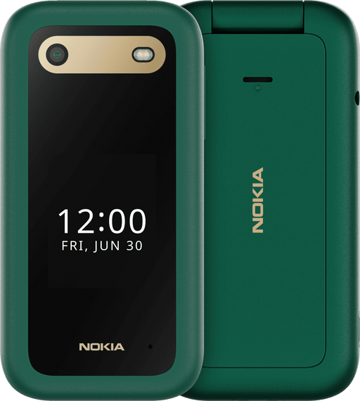 Nokia 2660 Flip Ds Lush Green  - 1