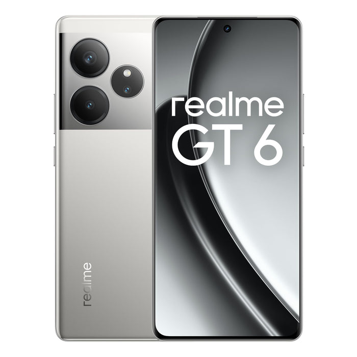 Realme Gt 6 8+256gb Ds 5g Fluid Silver Nfc  - 1