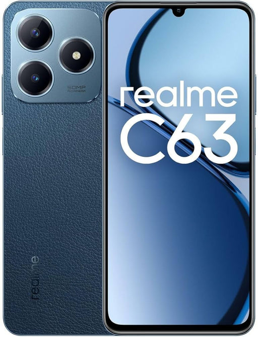 Realme C63 8+256gb Ds Leather Blue  - 1