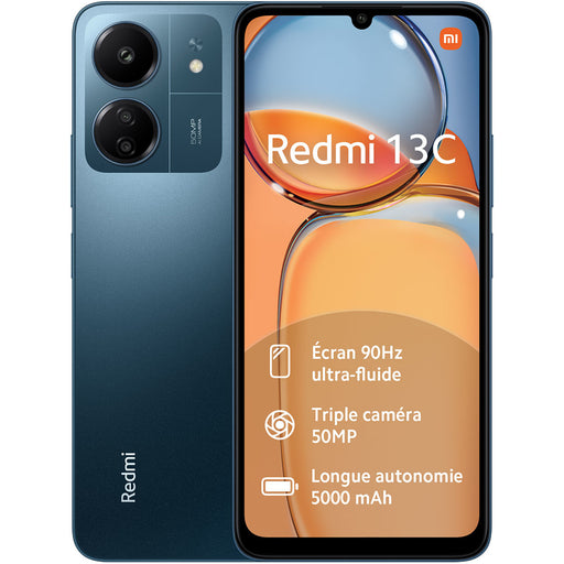 Xiaomi Redmi 13c 4+128gb Nfc Ds 4g Navy Blue  - 1